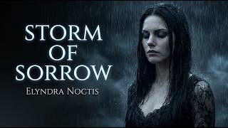 Storm of Sorrow (With Lyrics) | Epic Gothic Symphonic Music | Female Vocal | Elyndra Noctis