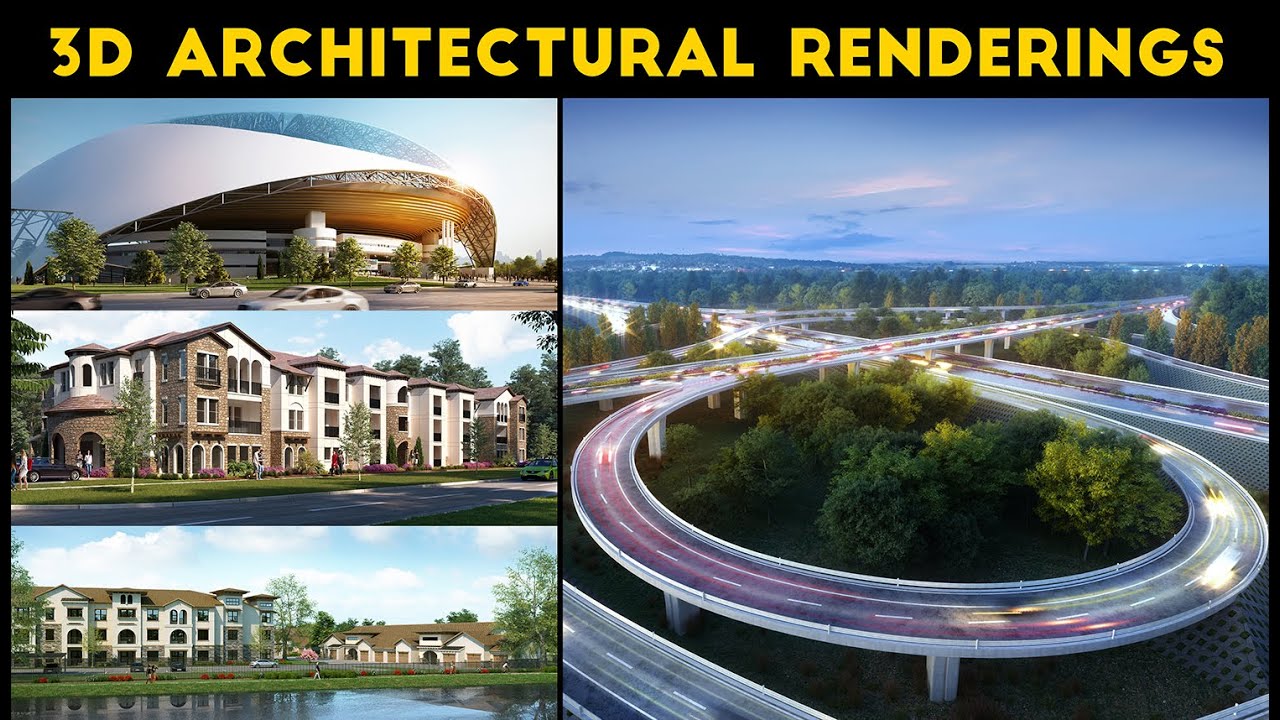 4th 3D Rendering Studio | Architectural Visualization and 3D Rendering ...