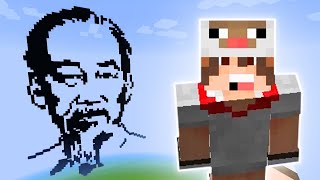 Sheep Xây Chân Dung Bác Hồ | Sheep Minecraft screenshot 5