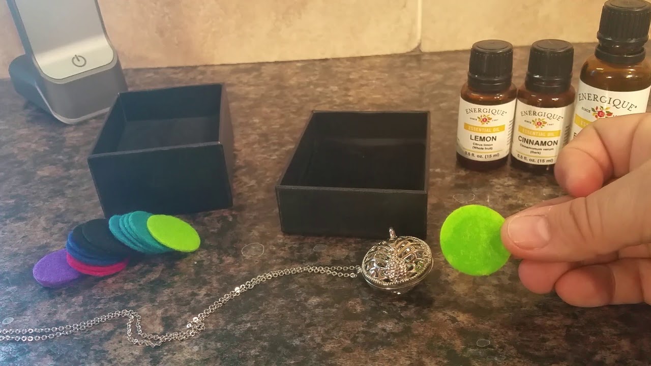 Essential Oil Diffuser Necklace