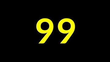 99 Seconds Countdown Timer With Sound Effect