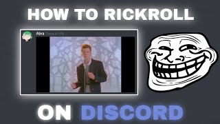 How to Make a Clickbait RICKROLL for Discord!