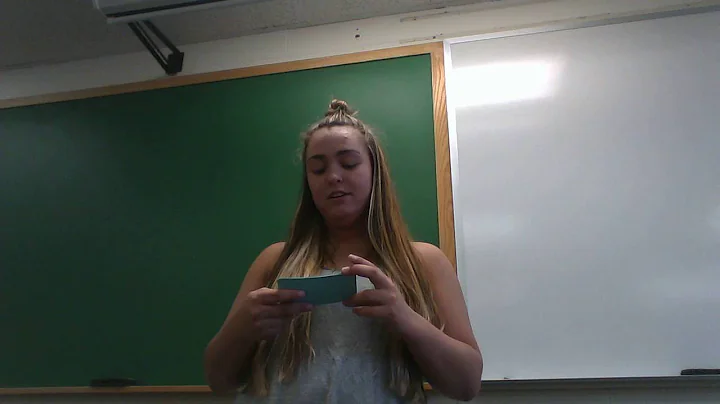 Allison Tice Persuasive Speech