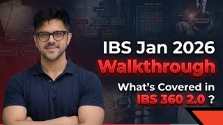 CA Final IBS Jan 2026 Paper Walkthrough | IBS 360 Coverage + Study  Strategy | CA Sparsh Dodani