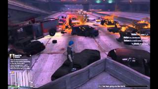 The GTA NPCs are pretty stupid
