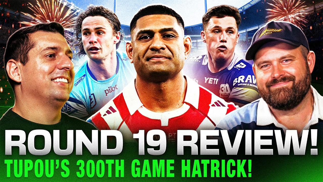 Tupou Hat-Trick In His 300th! Sharks 66-0! Drinkwater GOLDEN POINT! | RND 19 Review