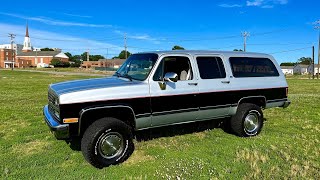 Restored 1990 Suburban V1500 Silverado 4x4 Walk-Around/Drive (Sold)