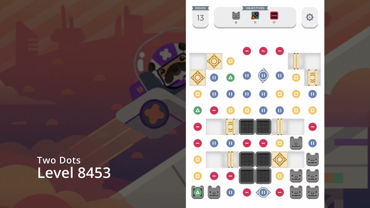 Dotsページになります Two Dots Level 8453 Gameplay (no boosters used) - YouTube
