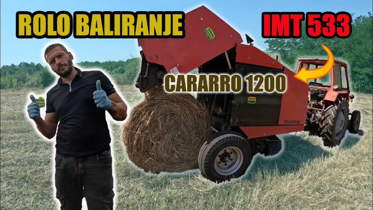 IMT 533 U Akciji – Baliranje Sena Rolo Balirkom