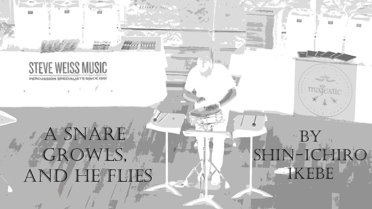 A Snare Growls, and He Flies by Shin-ichiro Ikebe