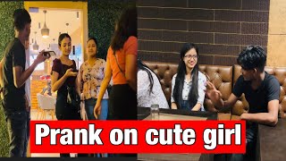 Prank on cute Girl/Birthday prank @parvez the vlogger