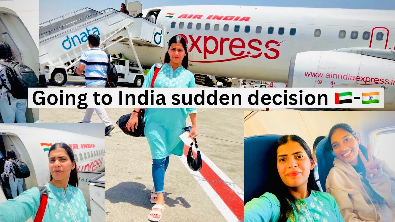 Indiag povondulle yelle kande flight ✈️ unexpected plan 🇮🇳🇦🇪😍 #deediaries #tuluvlog #dailyvlog