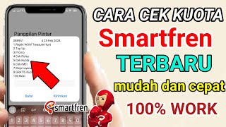 cara cek kuota smartfren terbaru , cek sisa kuota internet