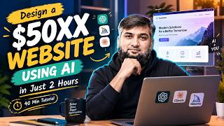 Details How to Design a $50XX Website Using AI By Just Creative Directions | 2-Hour Build + 40-Min Tutorial Update