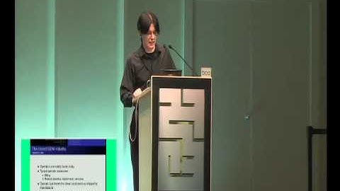 27C3 Running your own GSM stack on a phone - Harald Welte & Steve Markgraf (1/5)