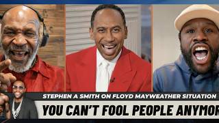 Mike Tyson HUMILIATES Floyd Mayweather & CALLS Him “FRAUD & BROKE” At Live Interview