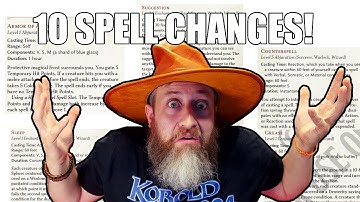 10 Spell Changes in the 2024 D&D 5e Player