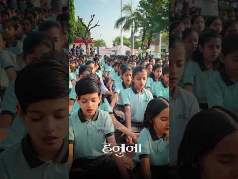 🙏 Hanuman Ji Prayer at Best School | संस्कारों से सफलता की ओर ✨#shorts