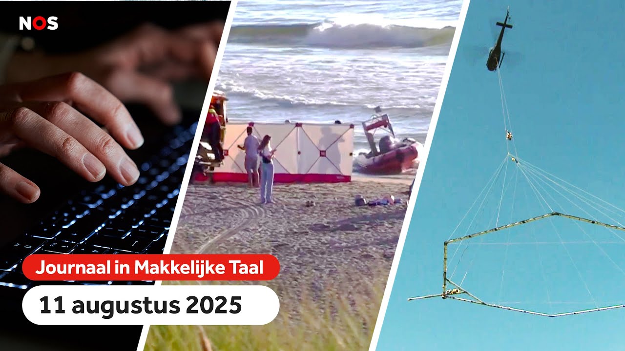 Gegevens half miljoen vrouwen gestolen, zwemmers in problemen door stroming en opvallende helikopter