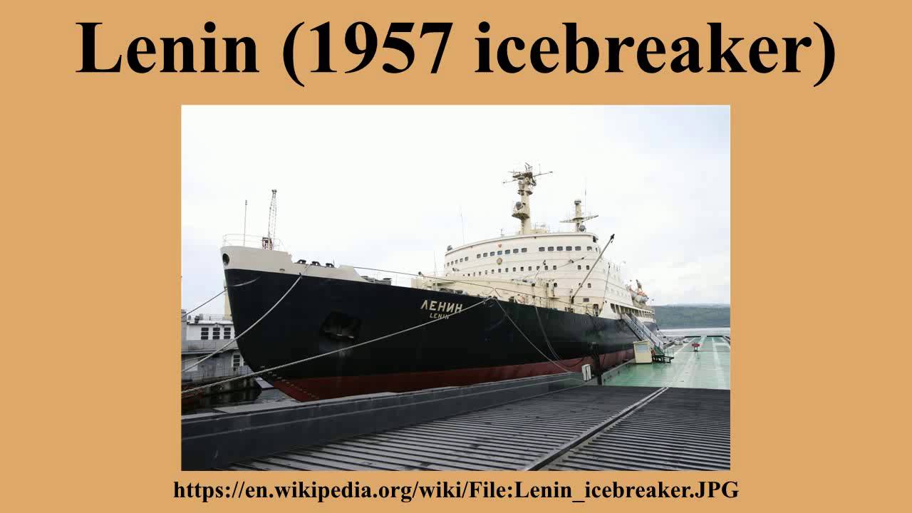 Lenin (1957 icebreaker)