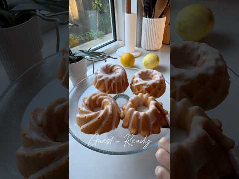 Guest-ready #minilemonpoundcakes  🍋! #minilemonpoundcakesrecipe