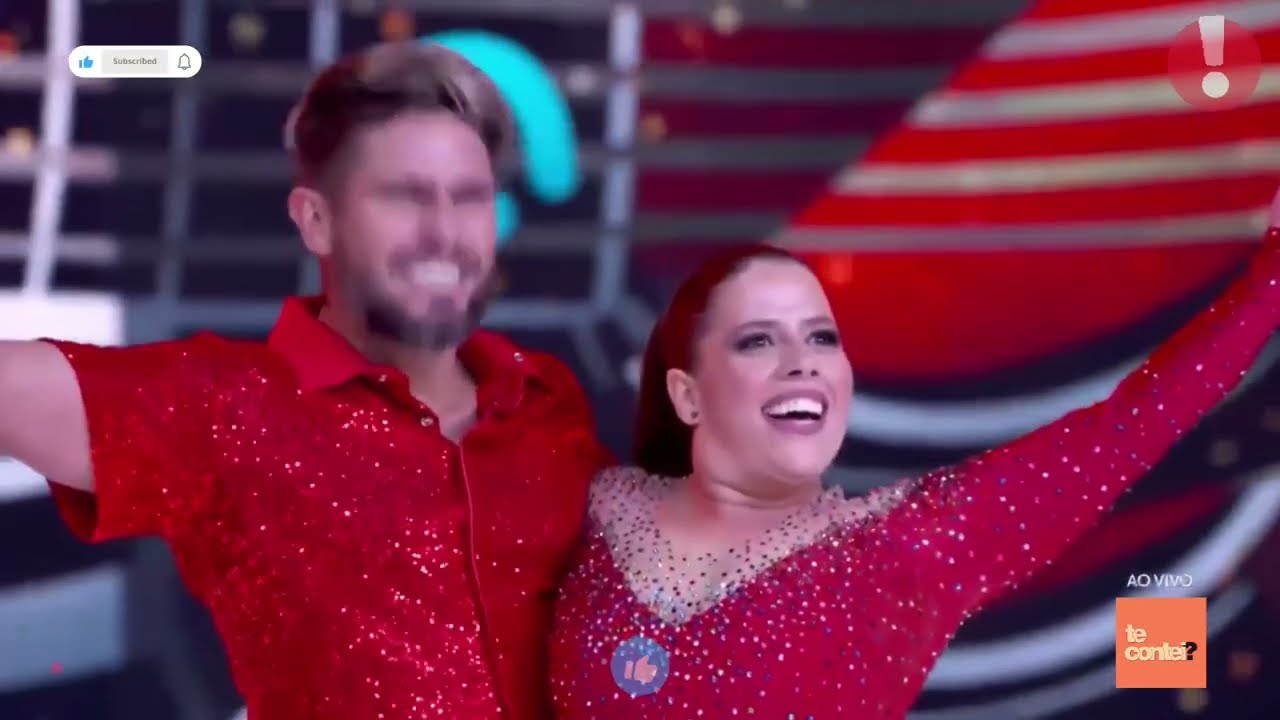 TATI MACHADO - SAMBA | FINAL DANÇA DOS FAMOSOS | DOMINGÃO COM HUCK - Te Contei?