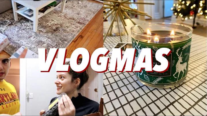 VLOGMAS DAY 3: trader joe's and target haul + new rug!