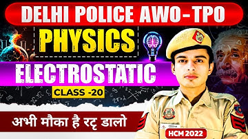 electrostatic physics complete theory for awo tpo 2025
