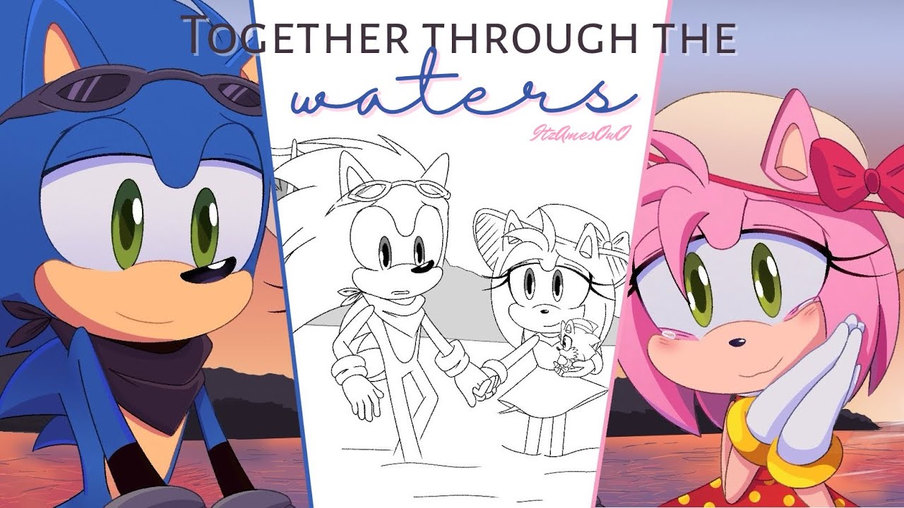 Together through the waters | Boom! SonAmy animation