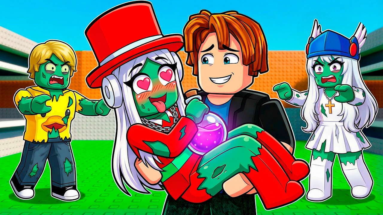 The Only HUMAN In A ZOMBIE SERVER