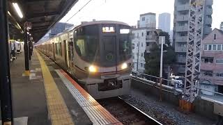【JR西日本】323系LS08 2025/3/26 野田にて