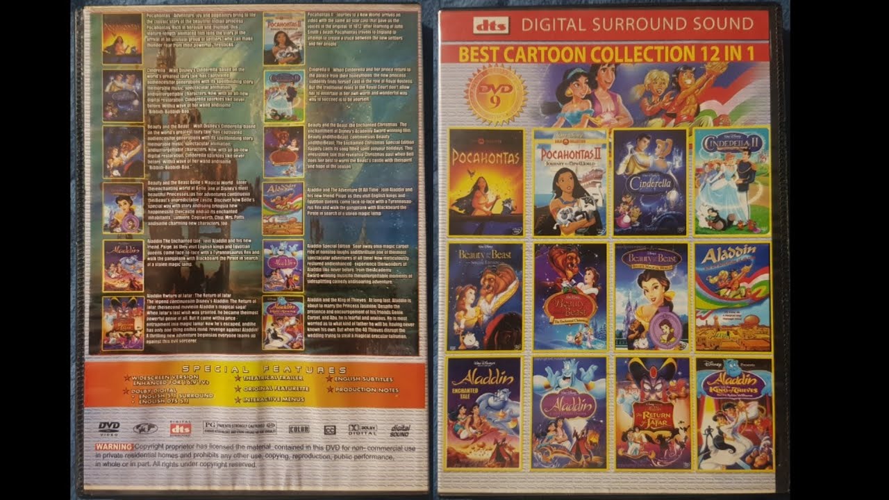 Best Cartoon Collection 12 In 1 (DVD 9) DVD Menu 2026 - YouTube