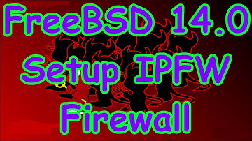 FreeBSD 14 - Setup IPFW Firewall