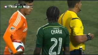 Portland Timbers v Houston Dynamo (90.10) -Violent conduct recognition