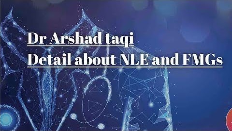 PMC president briefing about FMgs and nle exam ... #PMC #president #dr Arshad taqi #FMGS # NLE exam