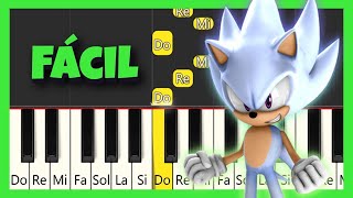 HYPER SONIC - TUTORIAL DE PIANO FÁCIL - EASY PIANO