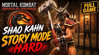 FULL GAME Shao Kahn Hard Mode 🔥 Ultimate Mortal Kombat Shaolin Monks MOD