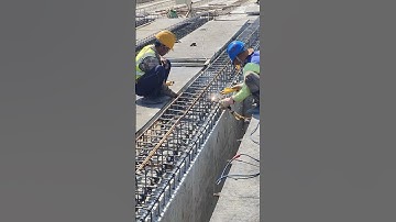 Technical welding rebar on stirrup for formwork