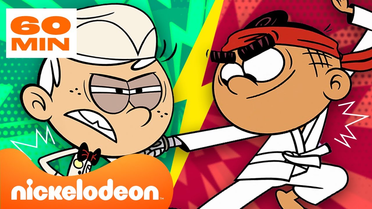 Loud House | OLIMPÍADAS de la casa Loud 🏅 ¡60 minutos de feroz competencia! | Nickelodeon en Español