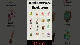 16 high demand Skills everyone should learn #highdemand #highdemandskill #learntheskill #learnpro