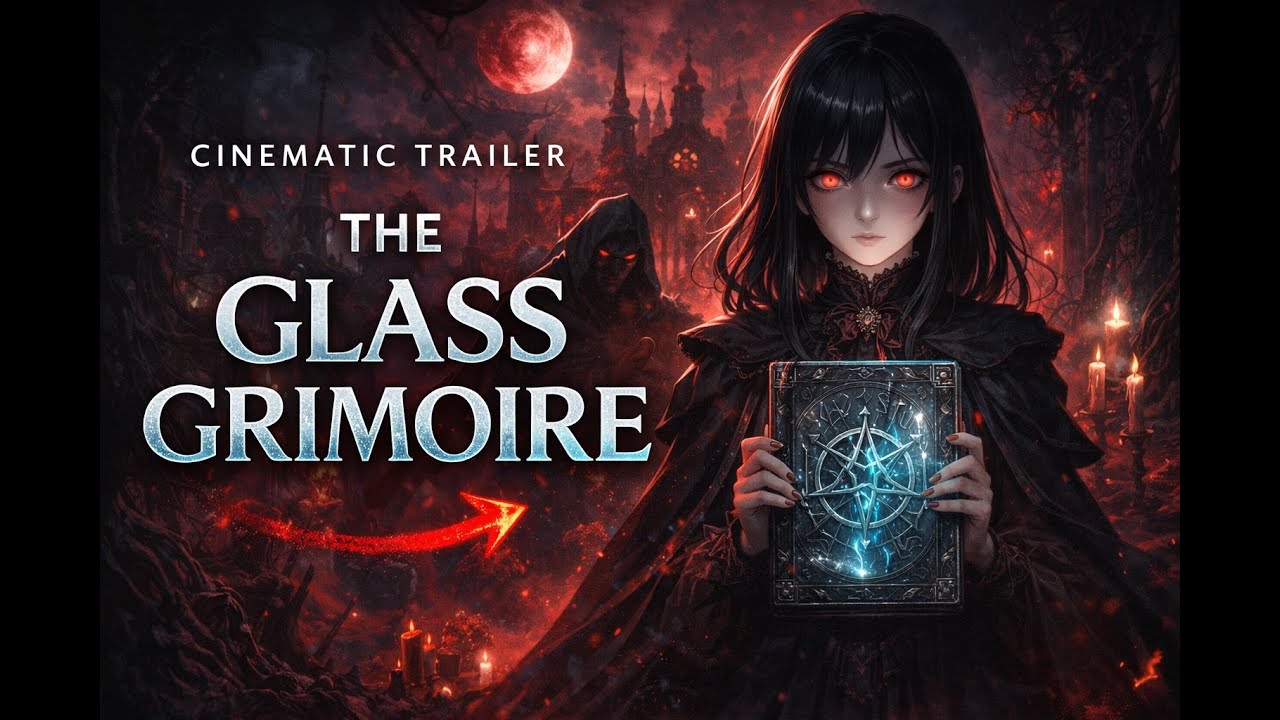 THE GLASS GRIMOIRE | Official Teaser Trailer (AI Anime)