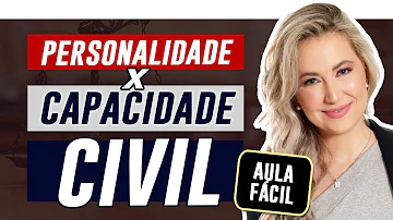 O que é personalidade jurídica Direito Civil?