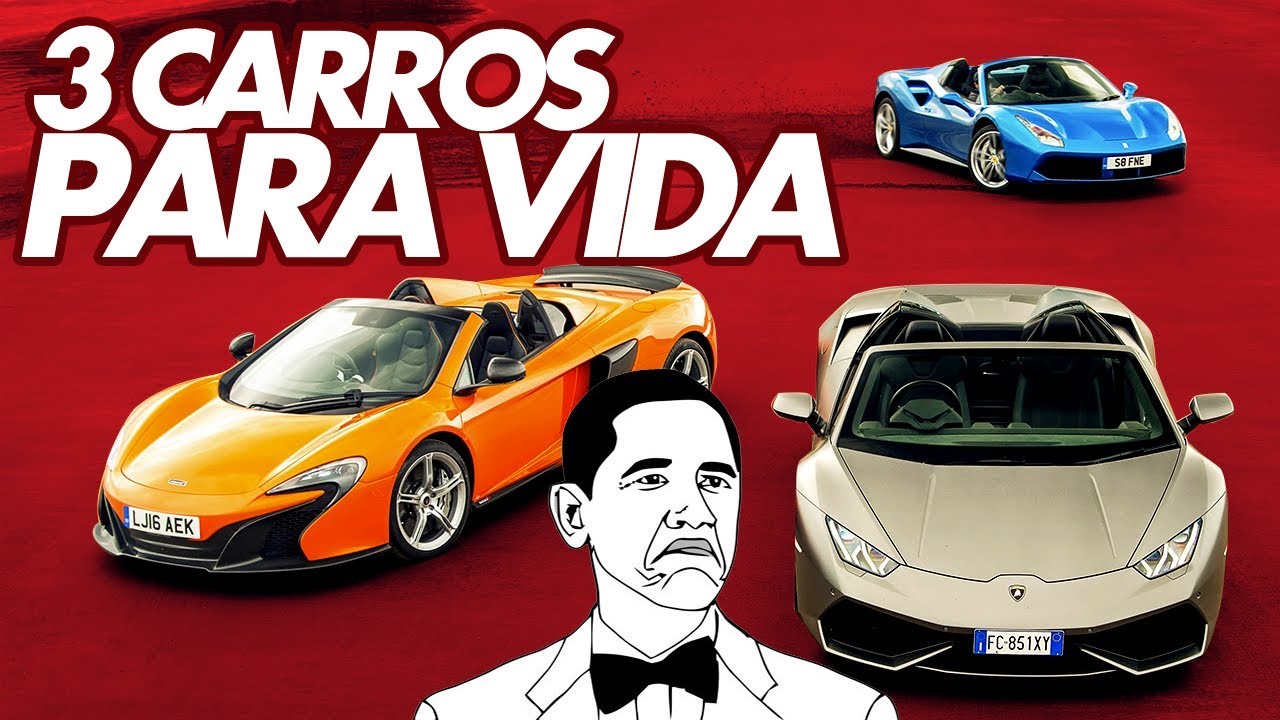 3 CARROS PARA VIDA! SEM LIMITE DE GRANA E SEM PODER TROCAR. QUAIS OS SEUS? - ACELEDEBATE #10 rubens barrichello