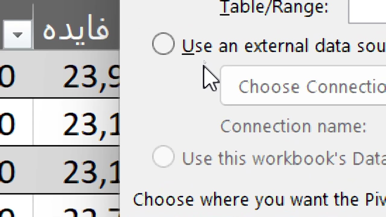 Pivot table in Ms. Excel 
