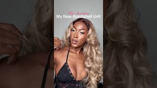 Wig Installation:My New Bombshell Unit 💋#wiginfluencer #wiginstallation #wigtutorial#hairinfluencer