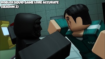 Roblox Squid Game Lore Accurate (Season 2)