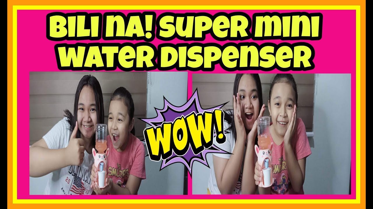 Mini water dispenser