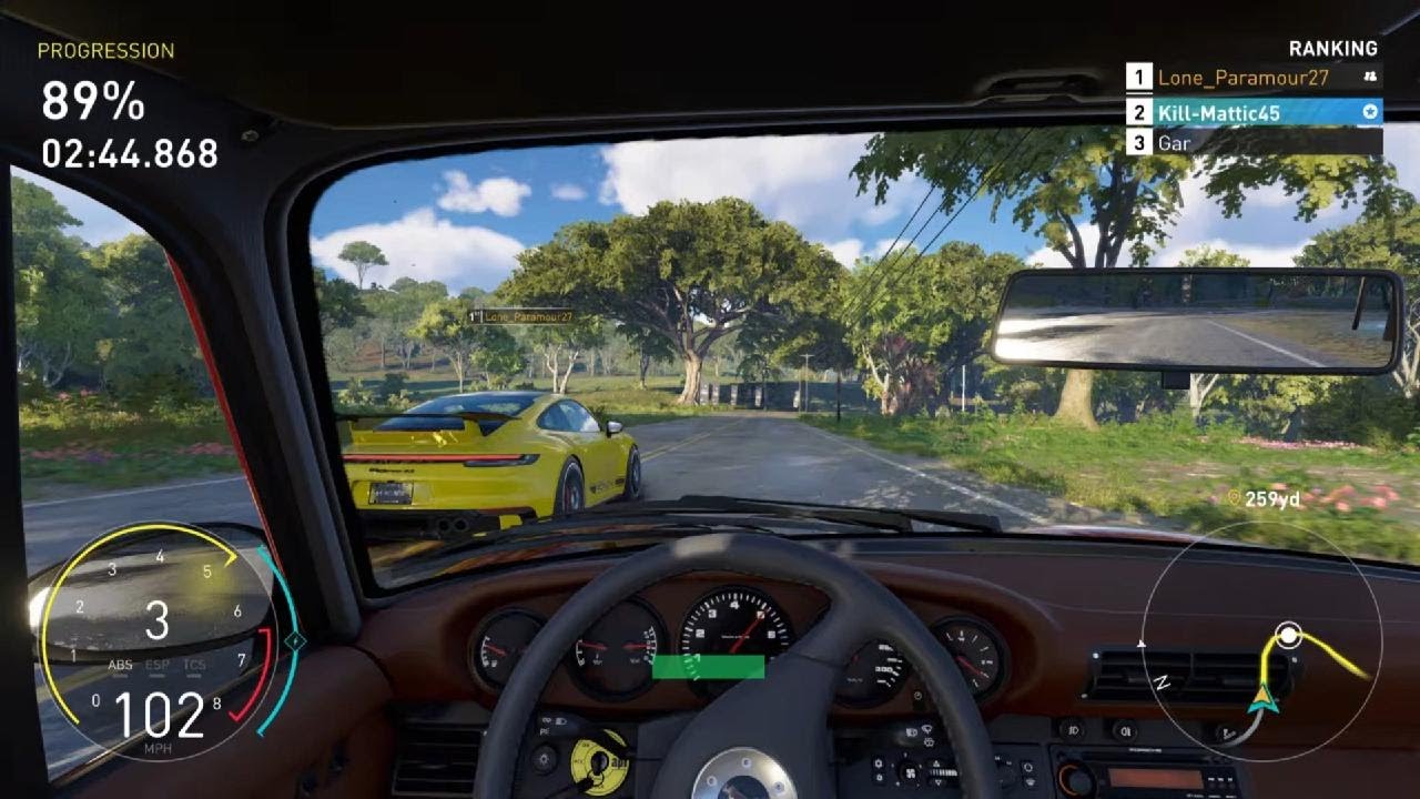 THE CREW MOTORFEST Main Stage Legacy Crew Race Very Close