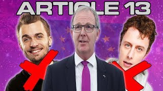 ARTICLE 13 - LA FIN DE YOUTUBE? #SaveYourInternet