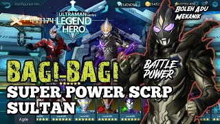 🔴#GAMEMOD BAGI BAGI SCRP SUPER POWER DAN TUTORIAL LENGKAP PEMASANGAN SCRP #ultramanlegendofheroes screenshot 5